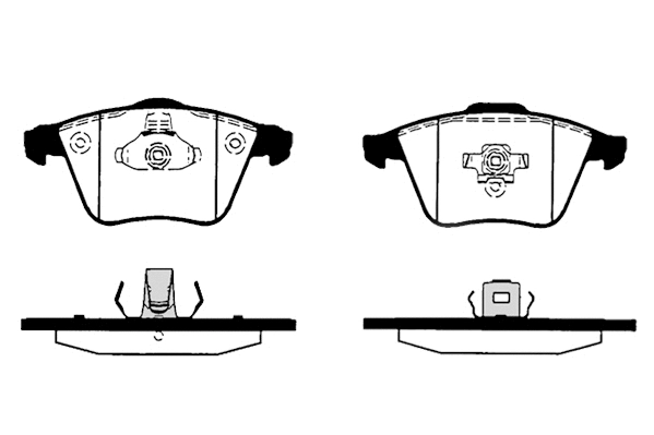 Brake Pad Set, disc brake (RA.0824.3)