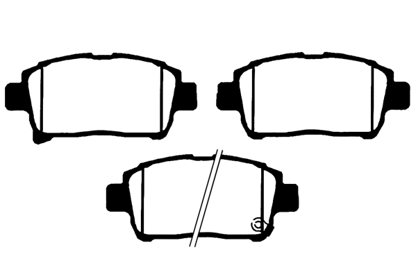 Brake Pad Set, disc brake (RA.0803.0)