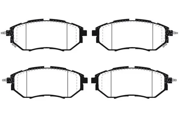 Brake Pad Set, disc brake (RA.1185.0)