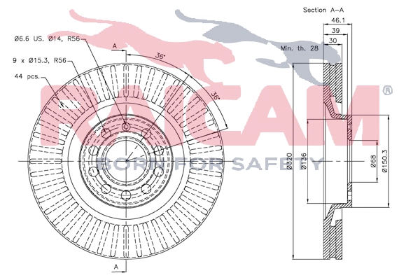 Brake Disc (RD01113)