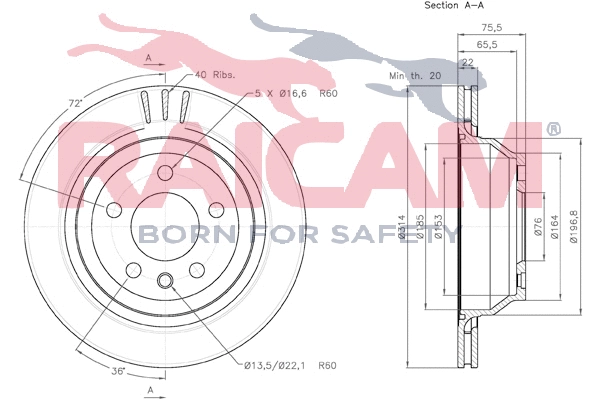 Brake Disc (RD01120)