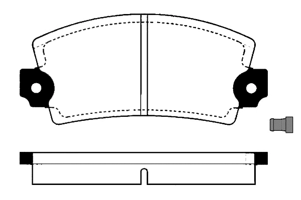 Brake Pad Set, disc brake (RA.0086.5)