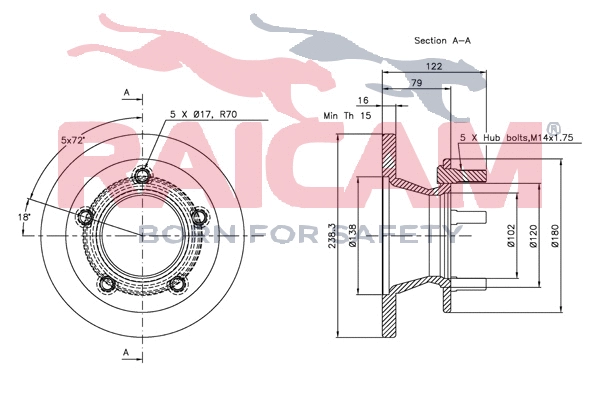 Brake Disc (RD00433)