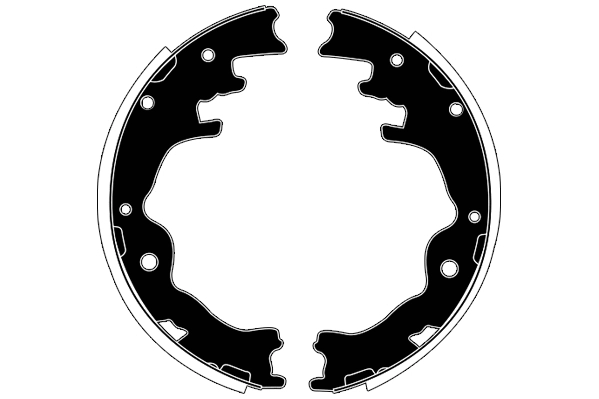 Brake Shoe Set (RA26510)