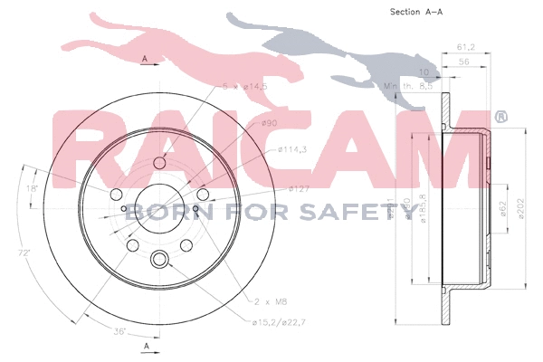 Brake Disc (RD01278)