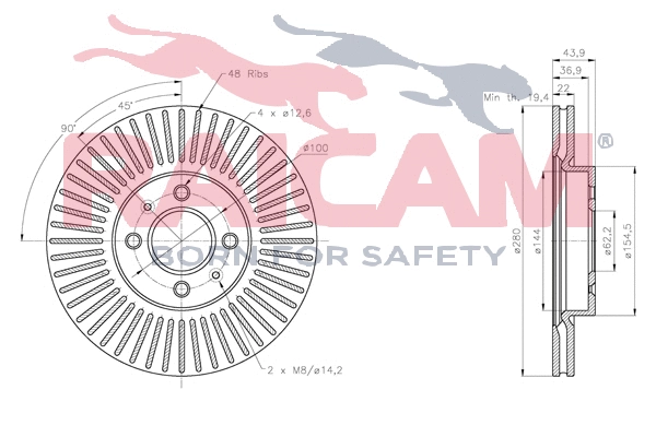 Brake Disc (RD01303)