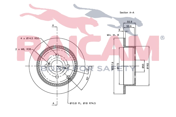 Brake Disc (RD00828)