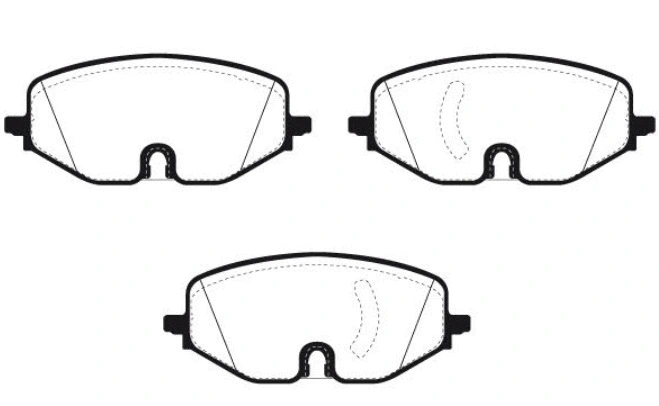 Brake Pad Set, disc brake (RA.1278.1)