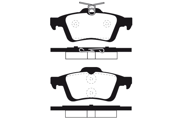 Brake Pad Set, disc brake (RA.1134.0)