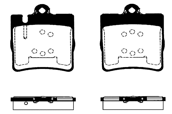 Brake Pad Set, disc brake (RA.0750.0)