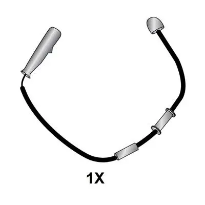 Accessory Kit, disc brake pad (12079459)