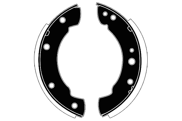 Brake Shoe Set (RA21210)