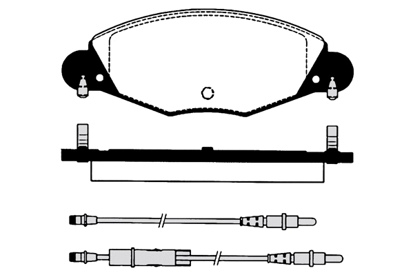 Brake Pad Set, disc brake (RA.0763.0)