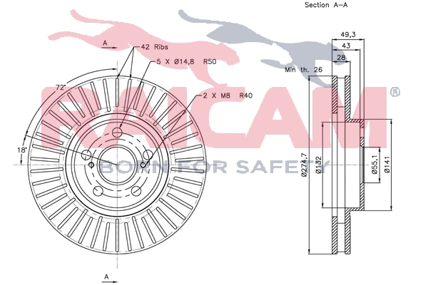Brake Disc (RD00830)