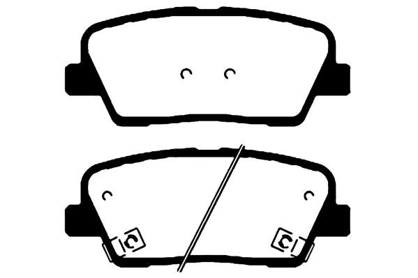 Brake Pad Set, disc brake (RA.1151.0)