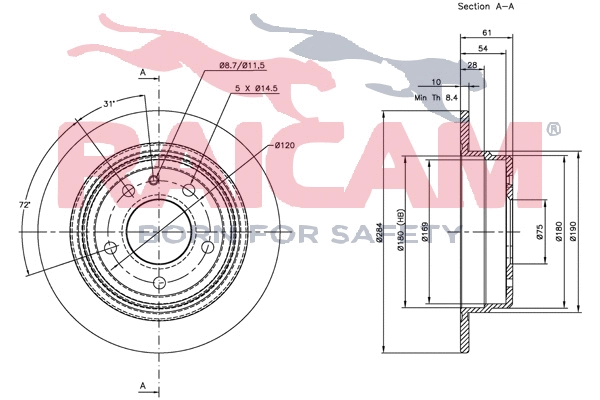 Brake Disc (RD00041)