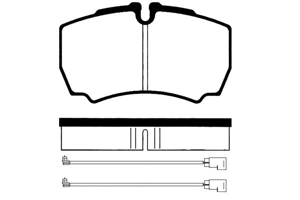 Brake Pad Set, disc brake (RA.0528.1)