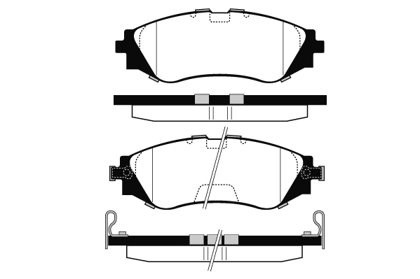 Brake Pad Set, disc brake (RA.0646.0)