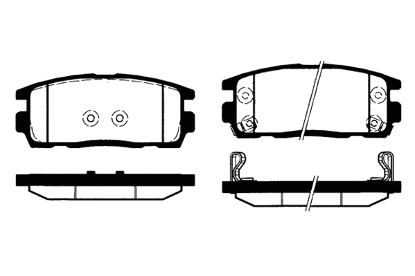 Brake Pad Set, disc brake (RA.0426.0)