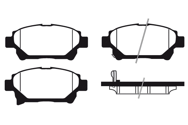 Brake Pad Set, disc brake (RA.0948.0)