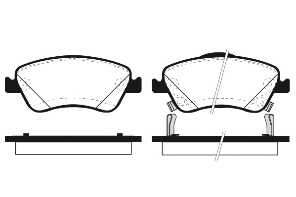 Brake Pad Set, disc brake (RA.0927.0)