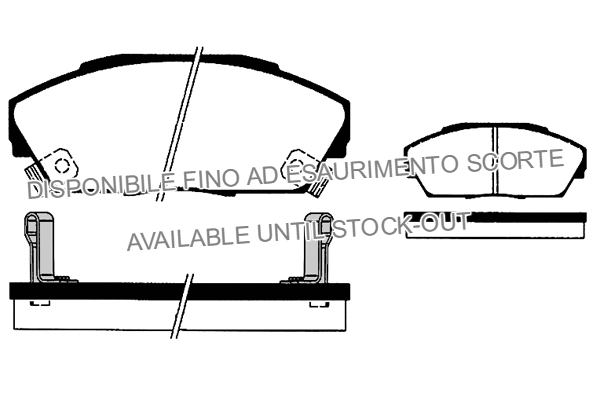 Brake Pad Set, disc brake (RA.0455.0)