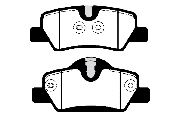 Brake Pad Set, disc brake (RA.1102.0)