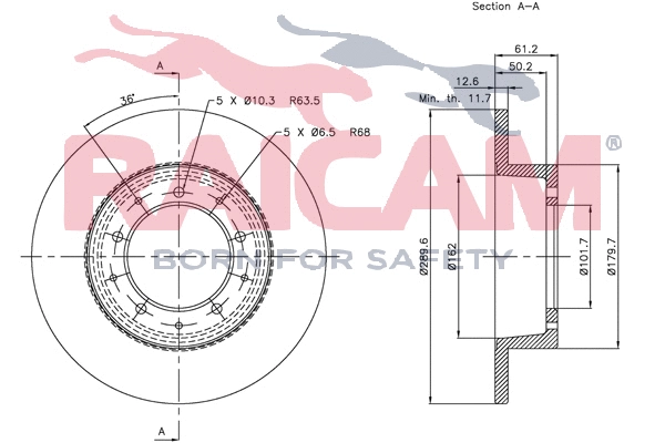 Brake Disc (RD00707)