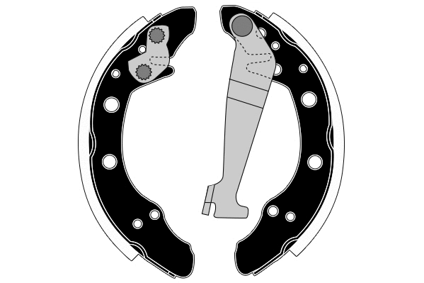 Brake Shoe Set (RA24100)
