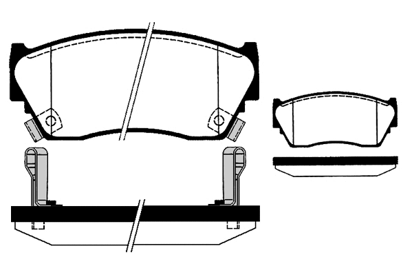 Brake Pad Set, disc brake (RA.0498.0)