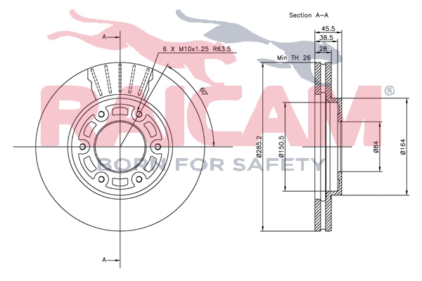 Brake Disc (RD00811)