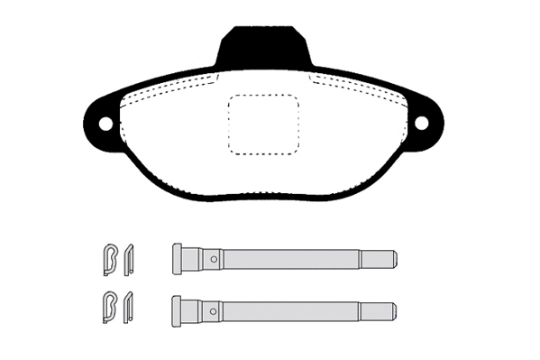 Brake Pad Set, disc brake (RA.0446.9)