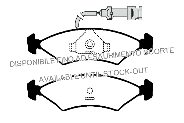Brake Pad Set, disc brake (RA.0290.1)