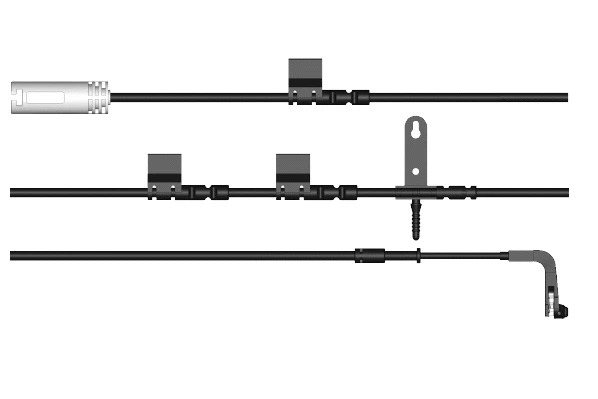 Warning Contact, brake pad wear (KS0116)