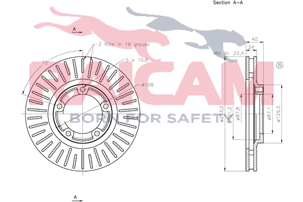 Brake Disc (RD00510)