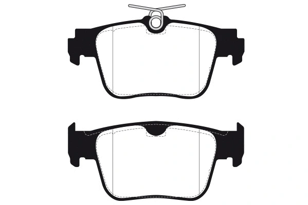 Brake Pad Set, disc brake (RA.1280.0)