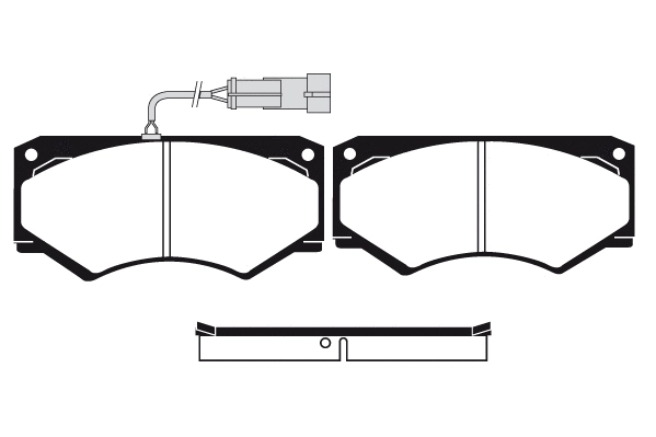 Brake Pad Set, disc brake (RA.0198.6)