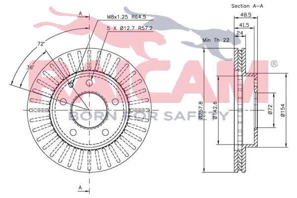 Brake Disc (RD00389)