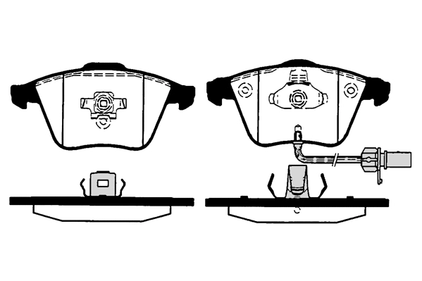 Brake Pad Set, disc brake (RA.0824.0)