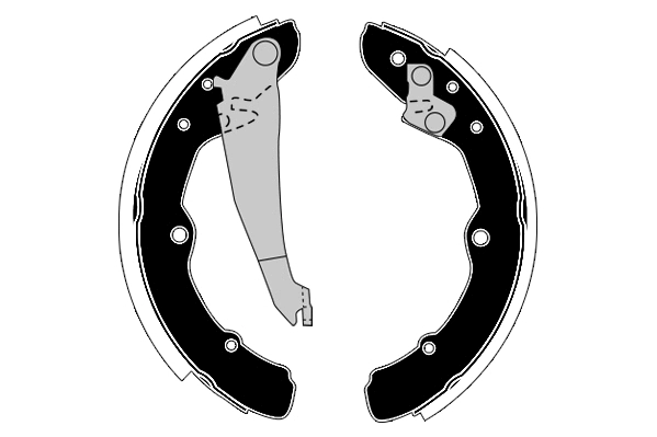 Brake Shoe Set (RA20150)