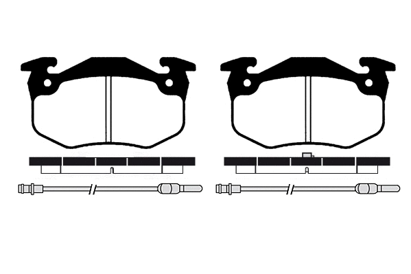 Brake Pad Set, disc brake (RA.0257.0)