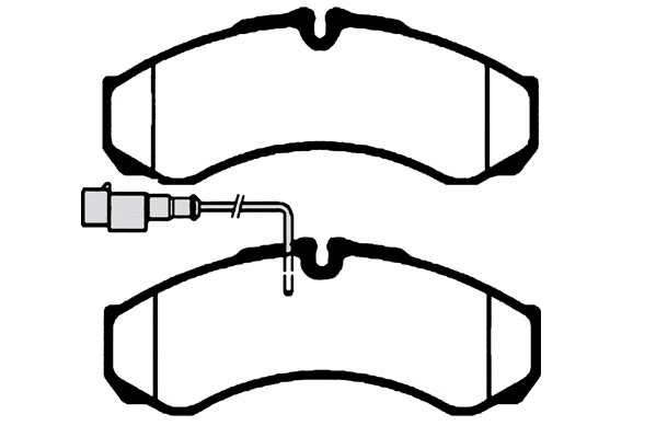 Brake Pad Set, disc brake (RA.1073.0)