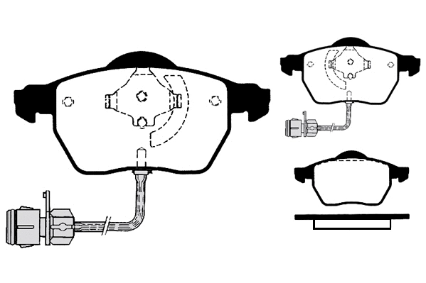 Brake Pad Set, disc brake (RA.0428.2)