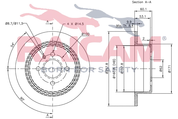 Brake Disc (RD00037)