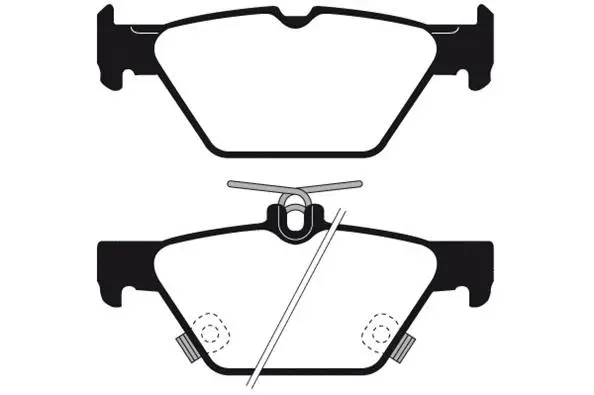 Brake Pad Set, disc brake (RA.1186.0)