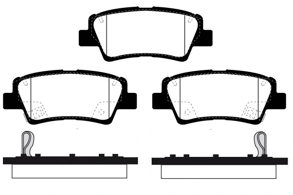 Brake Pad Set, disc brake (RA.1037.1)