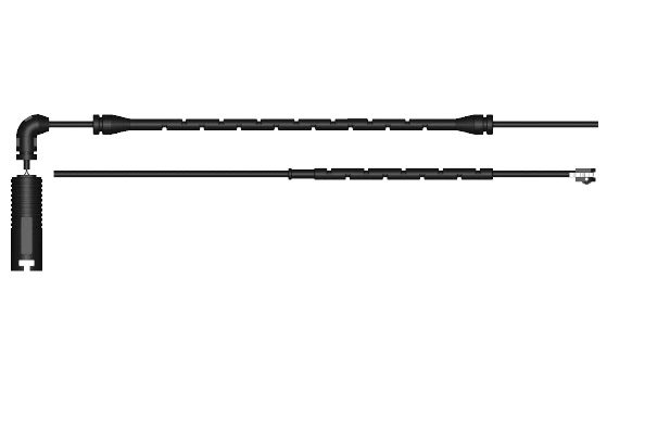 Warning Contact, brake pad wear (KS0111)