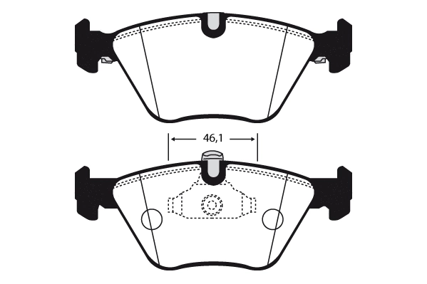 Brake Pad Set, disc brake (RA.0632.2)