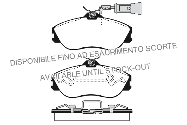 Brake Pad Set, disc brake (RA.0392.1)