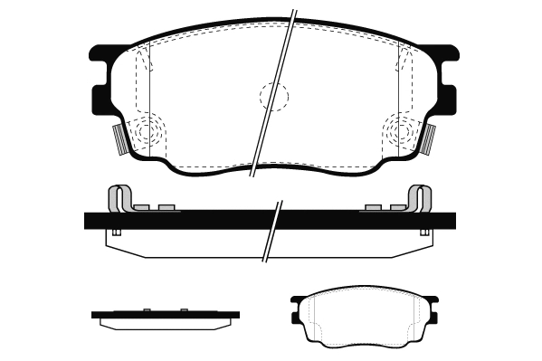 Brake Pad Set, disc brake (RA.0474.0)